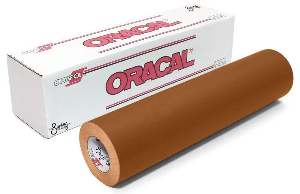 24IN CLAY BROWN 631 EXHIBITION CAL - Oracal 631 Exhibition Calendered PVC Film